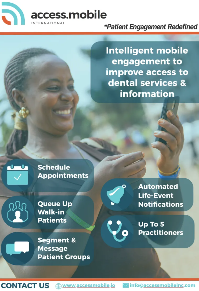 access.mobile patient engagement ad for AmHealth Kenya